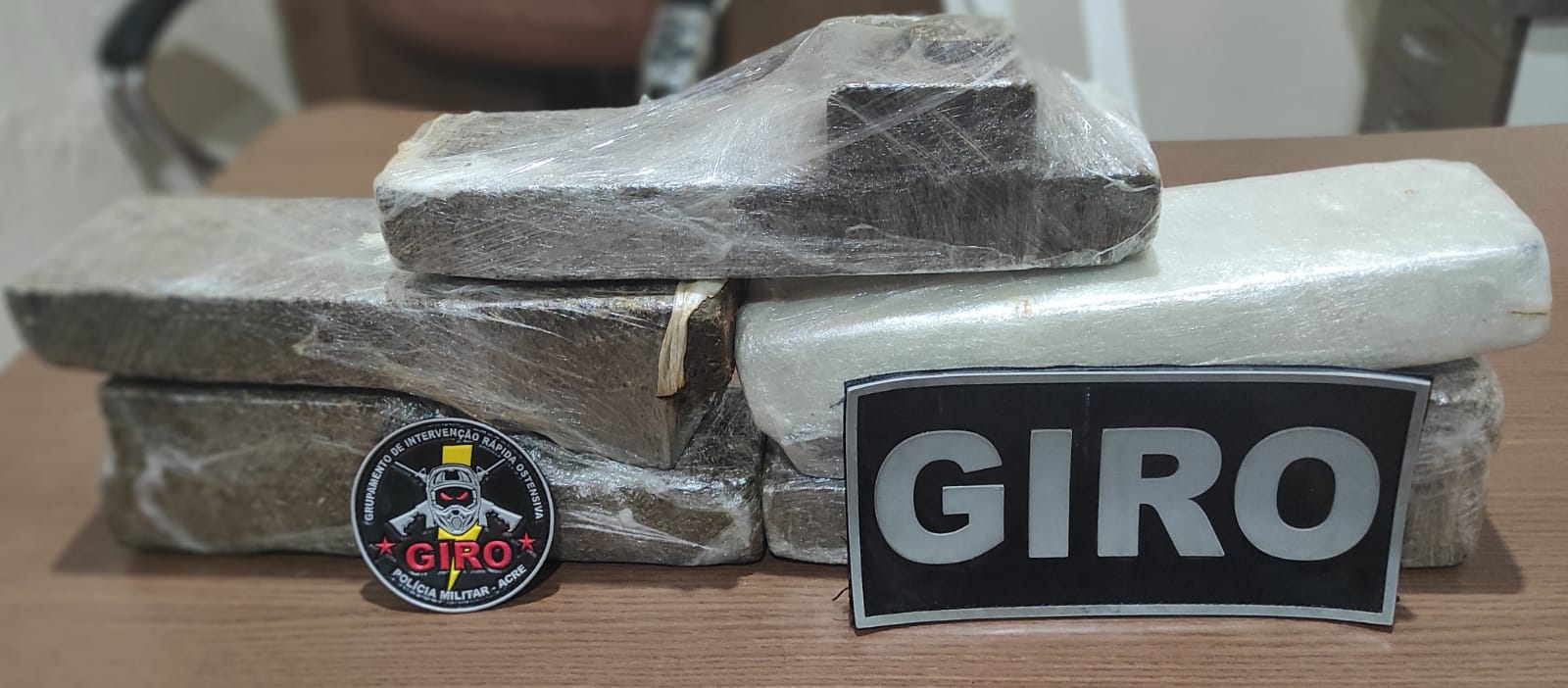 Giro apreende quase 5 quilos de entorpecentes no Jardim Primavera