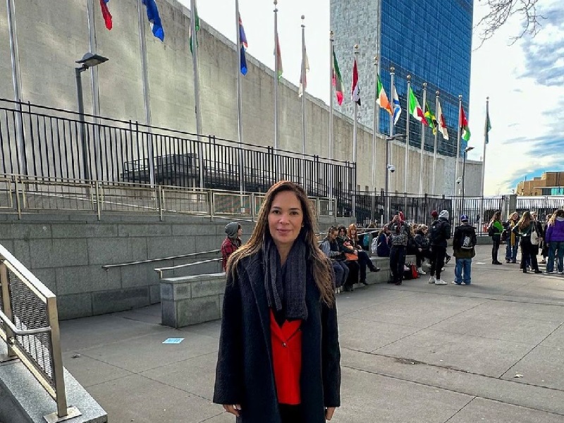 Em Nova York, vice-prefeita de Rio Branco participa de discussão sobre desperdício de água na ONU