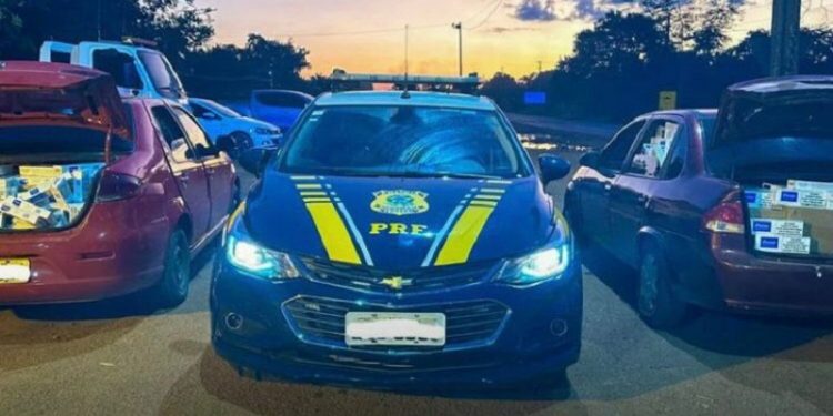 No Acre, mais de 32 mil cigarros contrabandeados são apreendidos