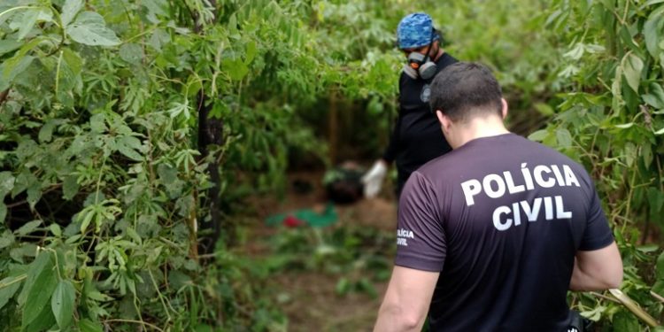 Corpo é encontrado no ramal Nova Mutum em Rio Branco nesta terça-feira