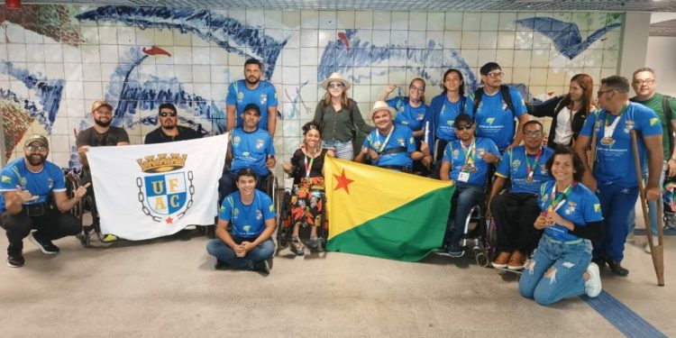 Atletas acreanos conquistam medalhas na Conexão Paralímpica, em João Pessoa