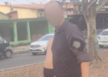 Estudante diz ter sido ameaçado por policial penal armado durante briga de trânsito: “se distanciou de mim quando comecei a gravar”