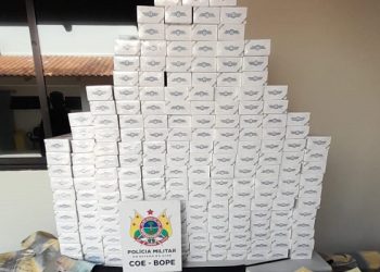 Homem de 40 anos é preso com cerca de 200 maços de cigarros no interior do Acre