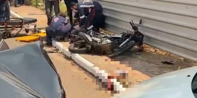 Motorista de carro do acidente que levou a amputação da perna de motociclista dormiu ao volante, diz inquérito policial