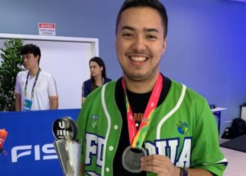 Acreano ganha medalha de prata nos Jogos Universitários Brasileiros na categoria futebol eletrônico