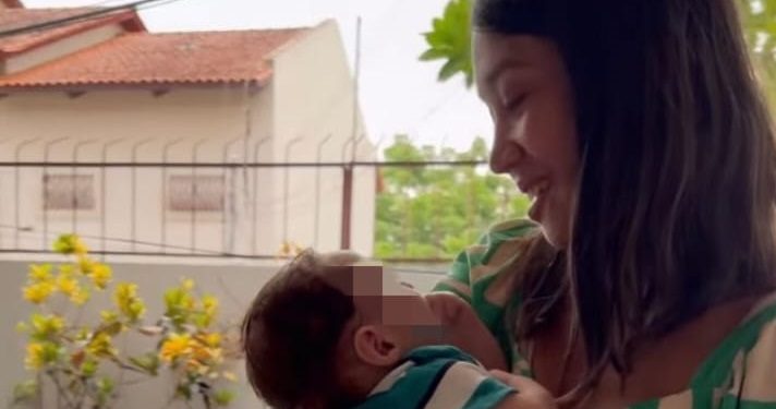 “Como eu sonhei com esse dia”, diz mãe de Arthur Gael após primeira noite do filho em casa