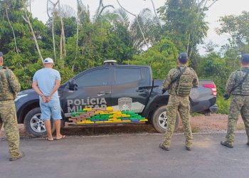 Motorista é preso com quase 60 quilos de droga no interior do Acre