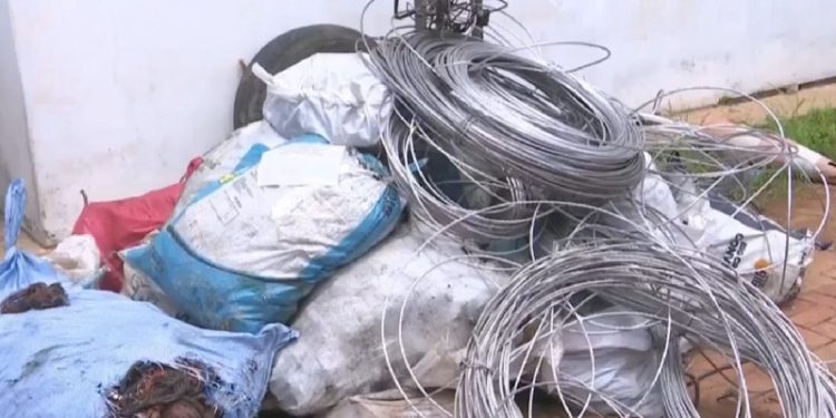 Operação Dínamo: quase uma tonelada de fios de cobre furtados é apreendida em Rio Branco