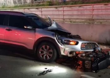 Adolescente que atropelou DJ e motorista de aplicativo na Estrada Dias Martins vai ser internada preventivamente