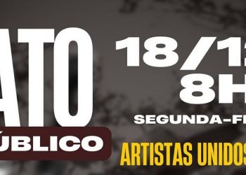 Artistas de Rio Branco realizam ato público para cobrar FGB pagamento da lei Paulo Gustavo