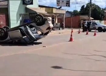 Acidente de trânsito deixa sargento do Corpo de Bombeiros ferido em Rio Branco