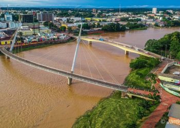 Rio Acre se aproxima da cota de alerta com 11,22 metros nesta segunda-feira