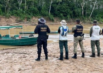 Equipes do GEPOM desembarcam no Rio Acre e iniciam as atividades de proteção às fronteiras