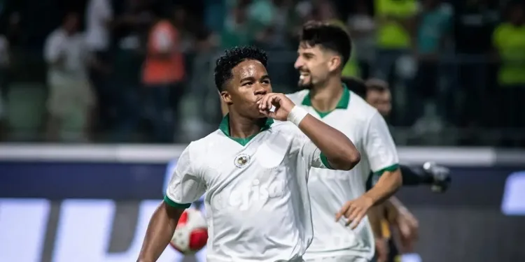 Endrick coloca Palmeiras na final do Campeonato Paulista