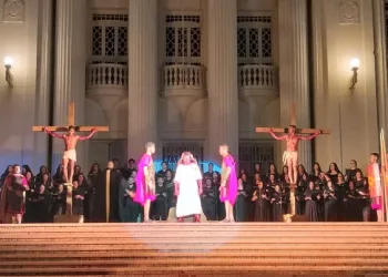 Procissão e  espetáculo ‘Paixão de Cristo’ ocorrem nesta sexta-feira em Rio Branco