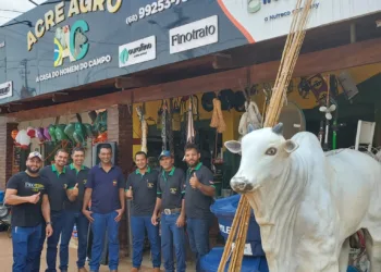 Equipe da Agro Acre em Plácido de Castro
