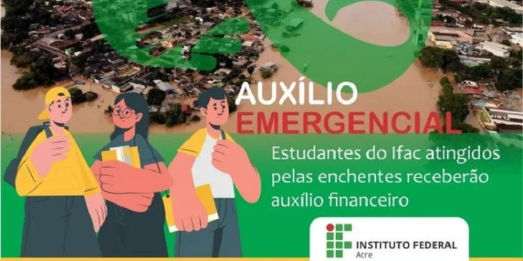 Estudantes do Ifac devem sacar Auxílio Emergencial de R$ 600,00 até 08 de abril