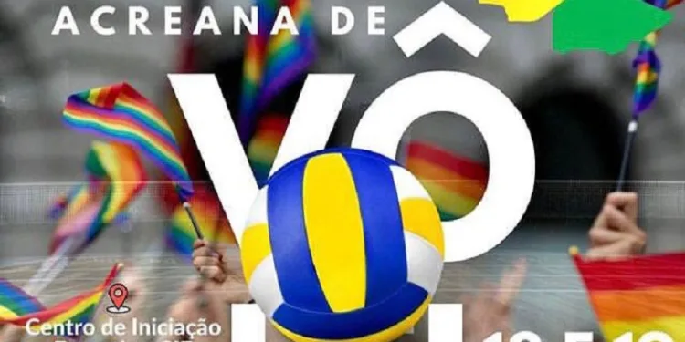 Primeira Copa Acreana de Vôlei LGBTQ+ inicia neste sábado (18), em Rio Branco