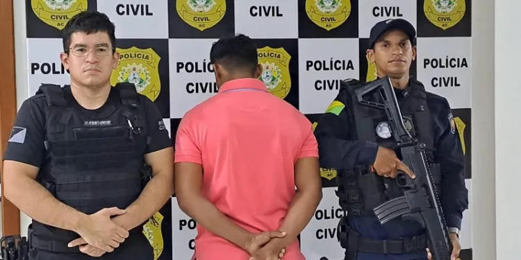 Suspeito de cometer estupro de vulnerável e induzir menor ao aborto é preso no Acre