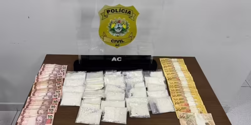 Em Manoel Urbano, um dos principais distribuidores de drogas da região é preso