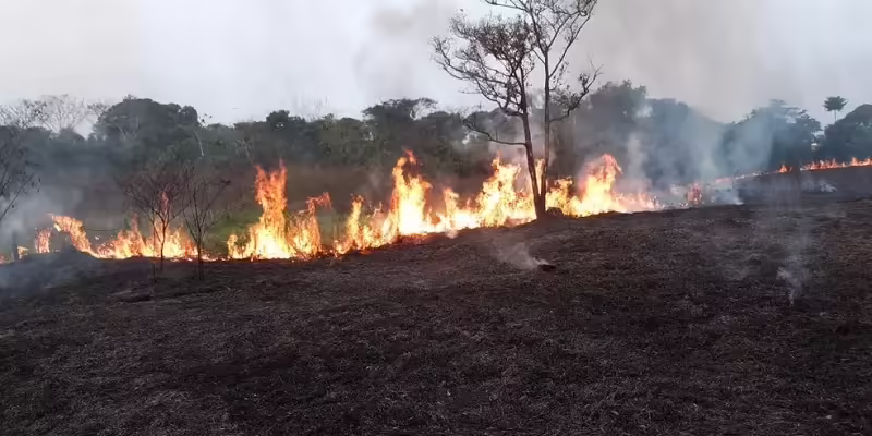 Queimadas persistem no Acre: qualidade do ar continua a ser considerada péssima devido à fumaça
