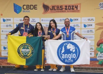 Enxadristas acreanas conquistam pódio inédito nos Jogos Escolares brasileiros
