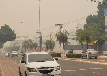 Qualidade do ar em Rio Branco volta ter queda devido queimadas nesta última quinta-feira