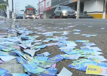 Distribuição de “santinhos eleitorais” nas ruas pode gerar multas e punições legais