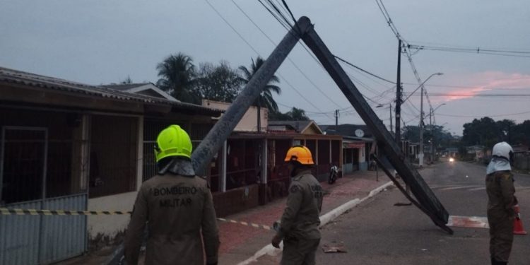 Tempestade em Rio Branco provoca estragos e interrupção de energia para 33 mil pessoas
