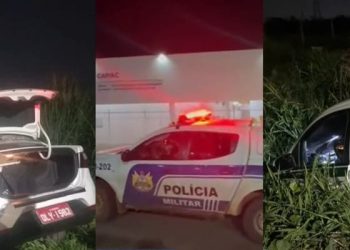 Polícia Militar prende criminosos após roubo com refém no Segundo Distrito de Rio Branco