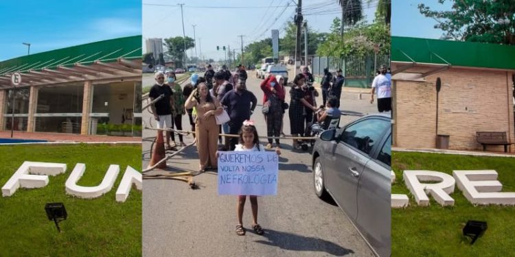 Secretário de Saúde explica mudanças na Fundhacre após protesto de pacientes renais nesta quinta