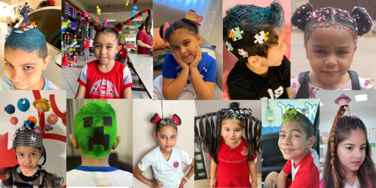 ‘Dia do Cabelo Maluco’ anima escolas de Rio Branco e promove a criatividade infantil