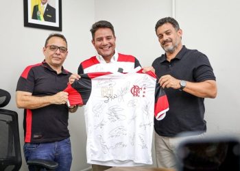 “Estamos animados para receber o Flamengo”, diz Gladson Cameli na reinauguração da Arena da Floresta