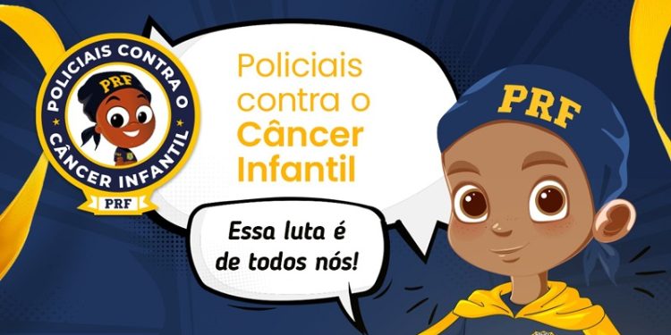 Policiais contra o câncer infantil: PRF/AC realiza campanha solidária em parceria com a UNACON
