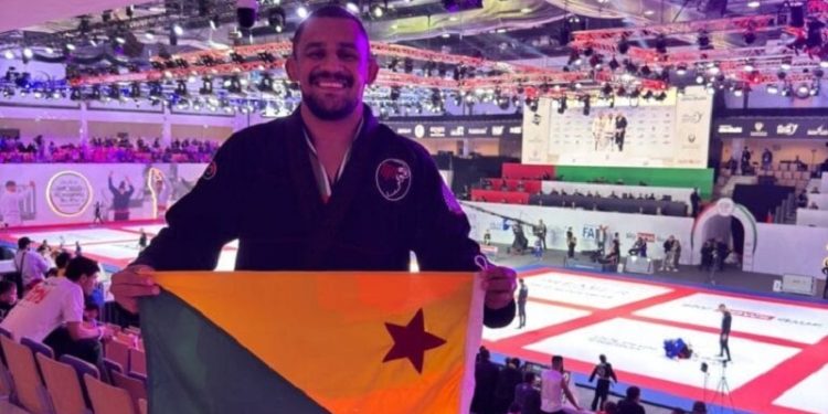 Acreano Wendell Barbosa é bicampeão mundial em jiu-jítsu em Abudhabi, nos Emirados Árabes Unidos
