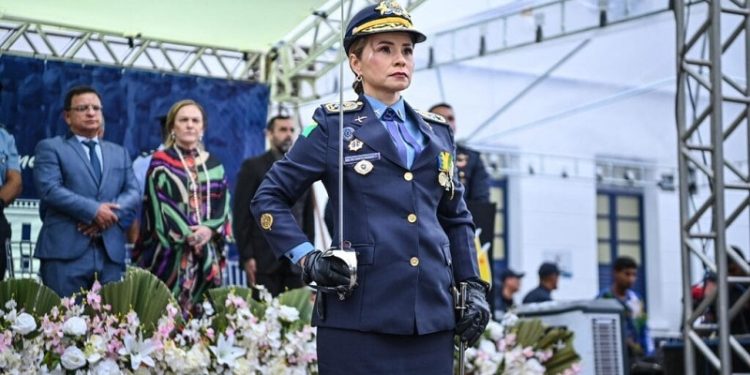 É um rompimento de barreiras”, diz primeira mulher a assumir cargo de comandante-geral da PMAC