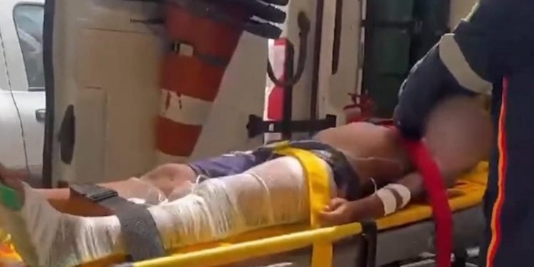 Acidente na estrada do Quixadá deixa criança de 7 anos ferida