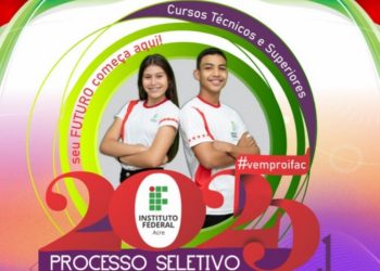 Inscrições para cursos técnicos do Ifac encerram sexta-feira