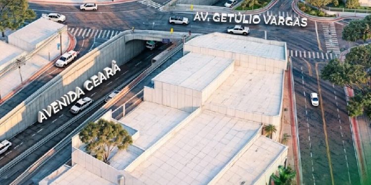 Obras do complexo viário da Avenida Ceará avançam com foco em desapropriações e reconstruções