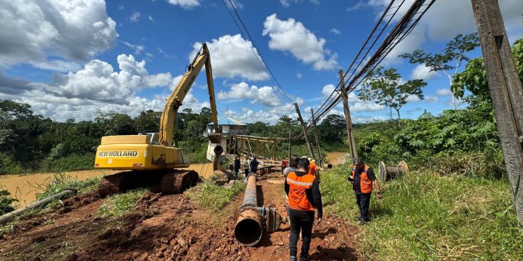 Defesa Civil de Rio Branco avalia situação da ETA-1 e possibilidade de decreto de emergência