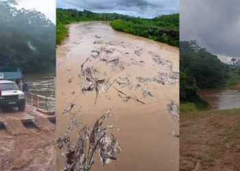 Chuvas intensas afetam bacias do Rio Acre e deixam regiões isoladas