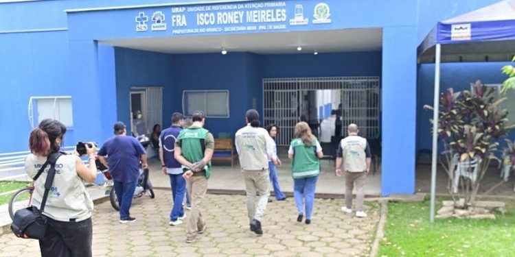 Com objetivo de fortalecer vigilância epidemiológica no AC, Ministério da Saúde visita URAPs em Rio Branco