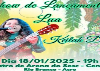 Keilah Diniz realiza show de lançamento do álbum “Lua” em Rio Branco
