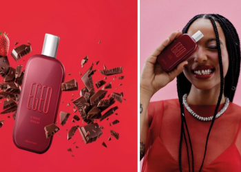 O Boticário apresenta EGEO Choc High, nova fragrância da linha Choc, que combina notas do chocolate com o azedinho do morango