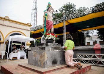 Cerca de 10 mil fiéis participam da 123ª edição das festividades de São Sebastião em Xapuri