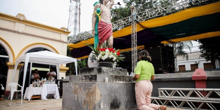 Cerca de 10 mil fiéis participam da 123ª edição das festividades de São Sebastião em Xapuri