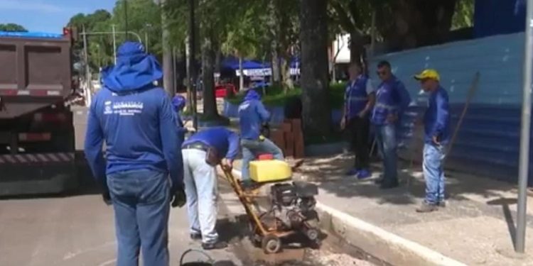 Após interdição, Avenida Brasil é liberada antes do previsto para tráfego de veículos