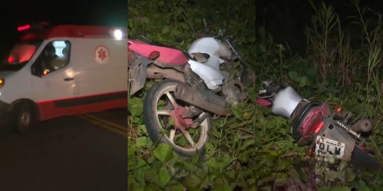 Acidente na Rodovia Transacreana deixa motociclista ferida após colisão com animal em Rio Branco