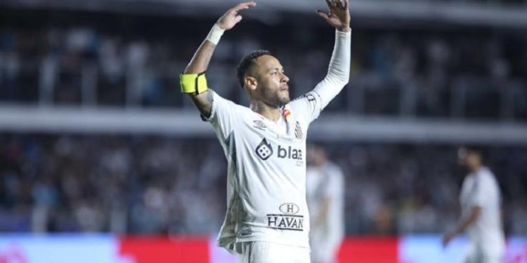 Neymar reestreia, mas Santos empata com o Botafogo-SP