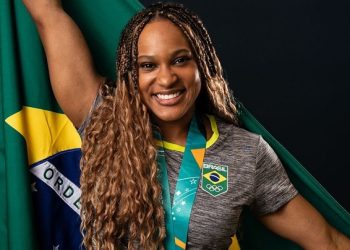 Rebeca Andrade é indicada ao Oscar do Esporte